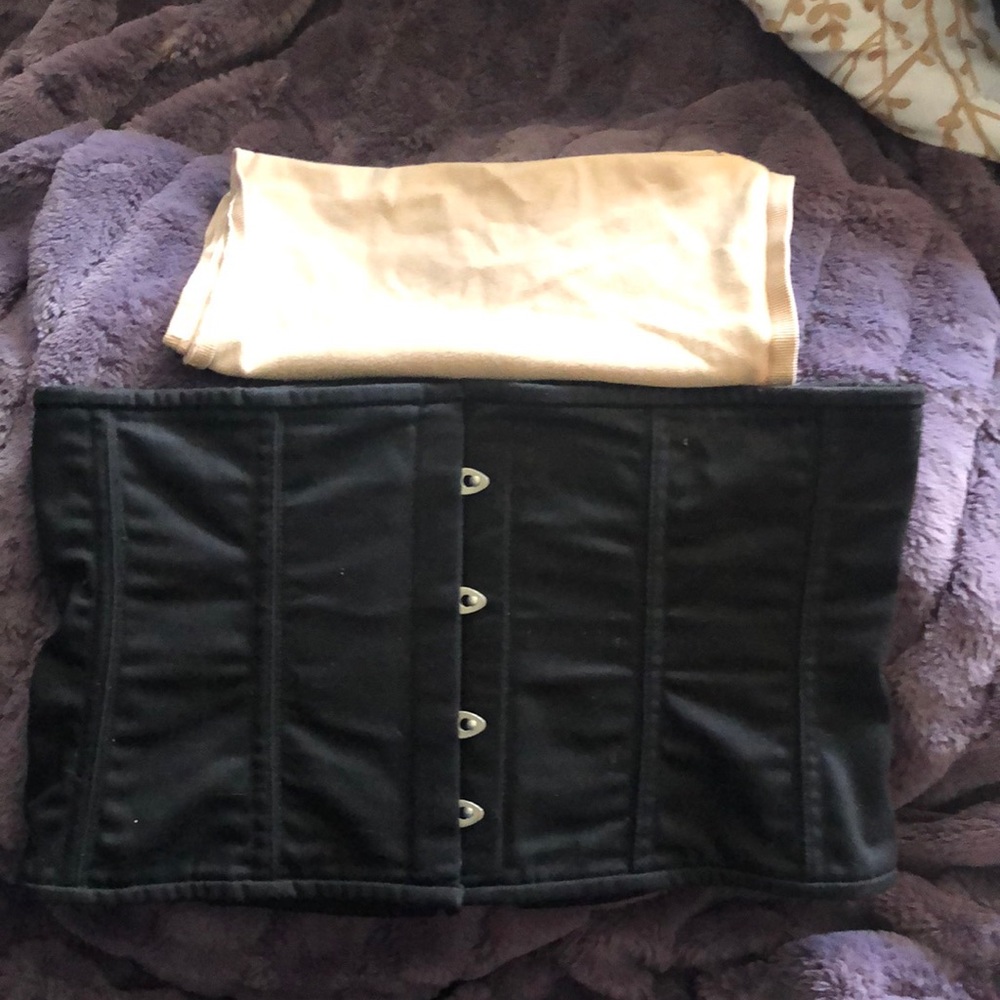 Black corset from Orchard Corset